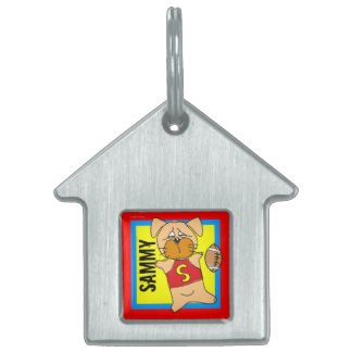 Football Dog Pet Tag