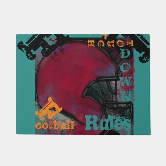 FOOTBALL DOORMAT (Front)