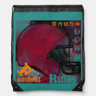 FOOTBALL DRAWSTRING BAG