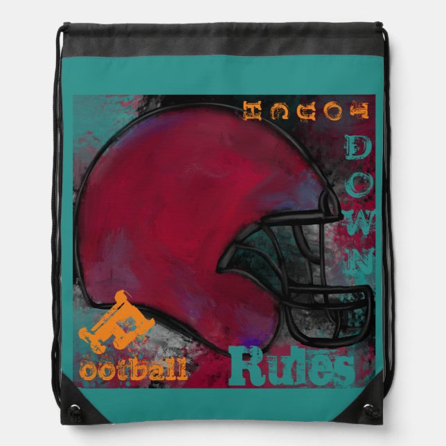 FOOTBALL DRAWSTRING BAG (Front)