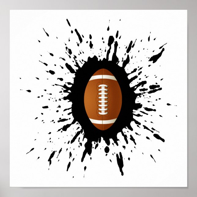 Football Explosion Poster (Front)