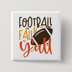 Football Fall & Y'all Button