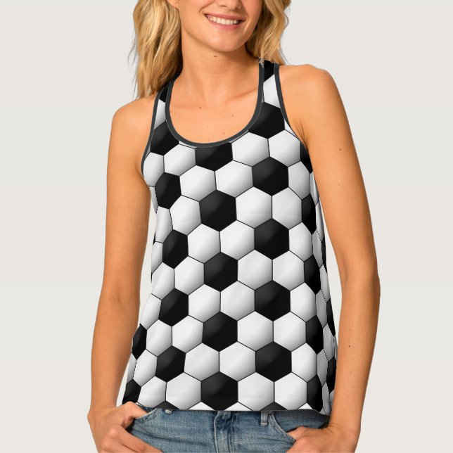 Football Fan Design Tank Top (Front)