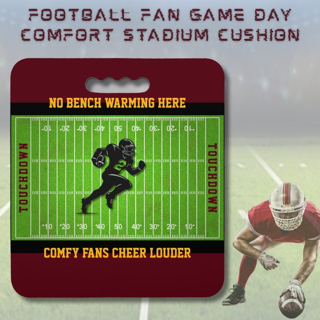 Football Fan Game Day Comfort Stadium Seat Cushion (Football Fan Game Day Comfort Stadium Seat Cushion)