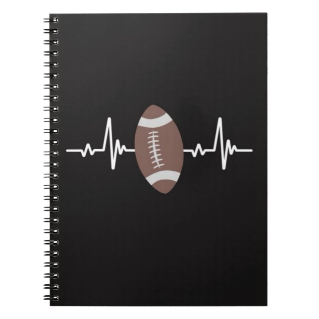 Football Fan Gift Ideas For Player Sports Kid Team Notebook (Front)
