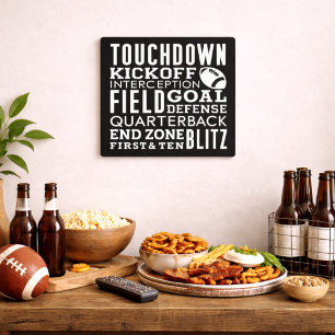 Football Fan  Metal Print