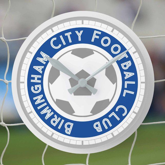 Football Fan or Football Supporter Round Clock (Creator Uploaded)