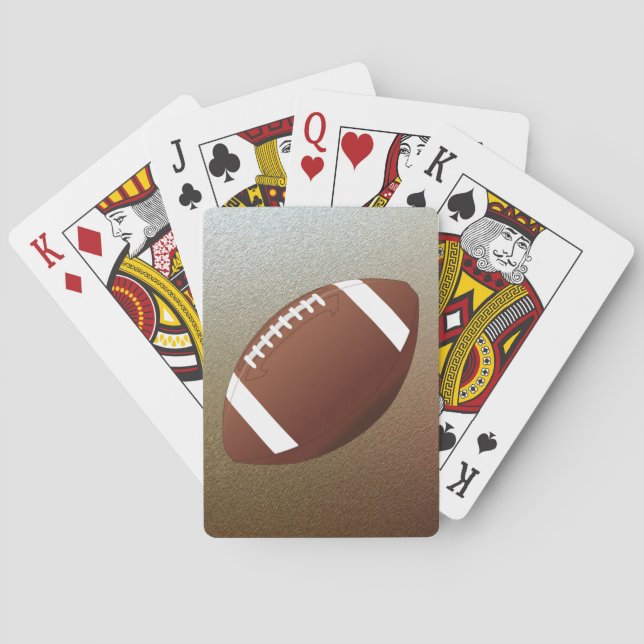 Football Fan Playing Cards (Back)