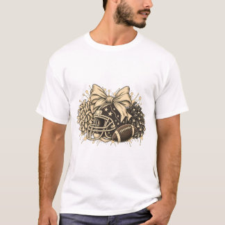 Football Fan Shirt, Retro Game Day Tee
