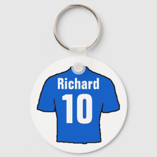 Football Fan Shirt to Personalize. Keychain