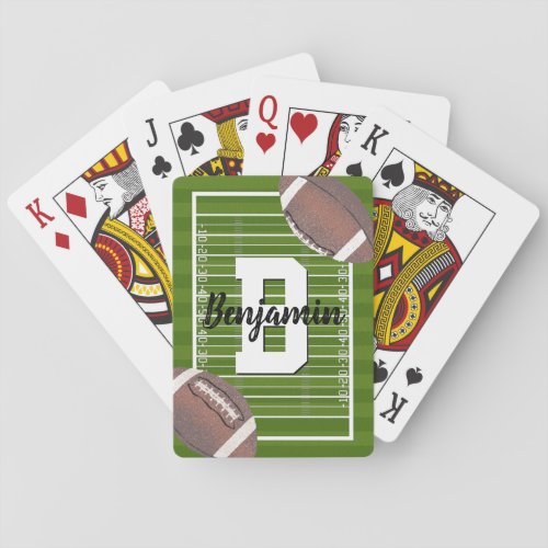 Football Fans  Playing Cards