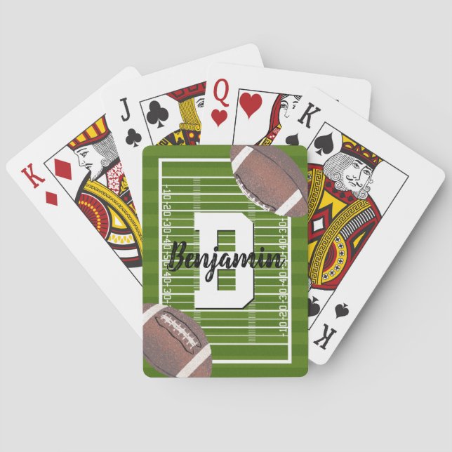 Football Fans  Poker Cards (Back)