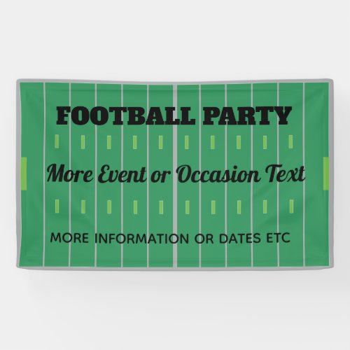 Football Field Background for football game event Banner