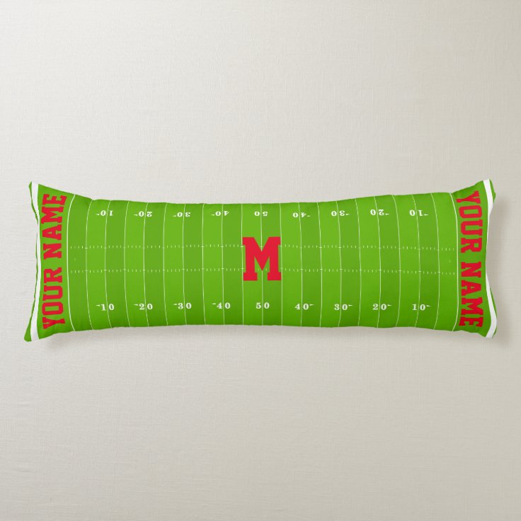 Football Field Body Pillow Zazzle