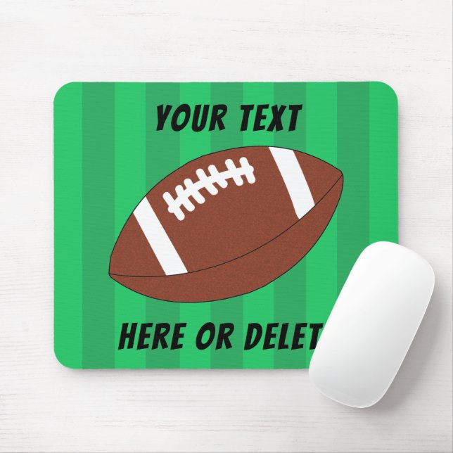 Football Field Custom  Mouse Pad (With Mouse)