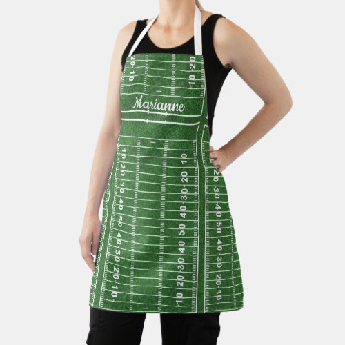 Football Field Design Apron