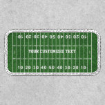 Football Field Design Patch