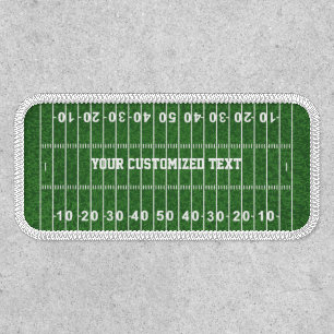 Football Field Design Patch
