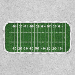 Football Field Design Patch