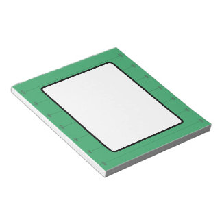 Football Field Frame Notepad