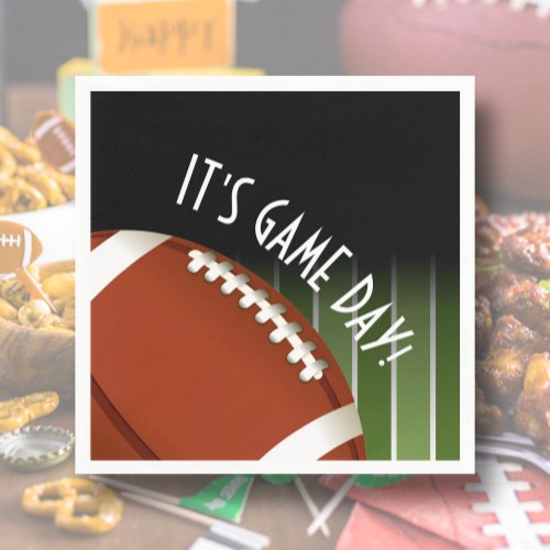 Football Field Game Day Napkins