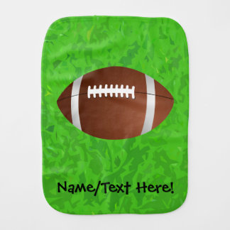 Football Field Junior Varsity Burp Cloth