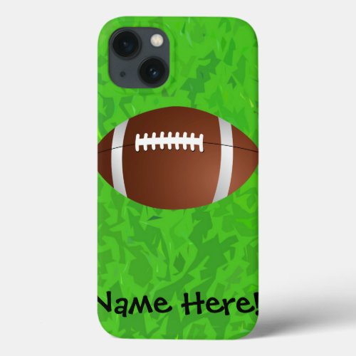 Football Field Junior Varsity iPhone 13 Case