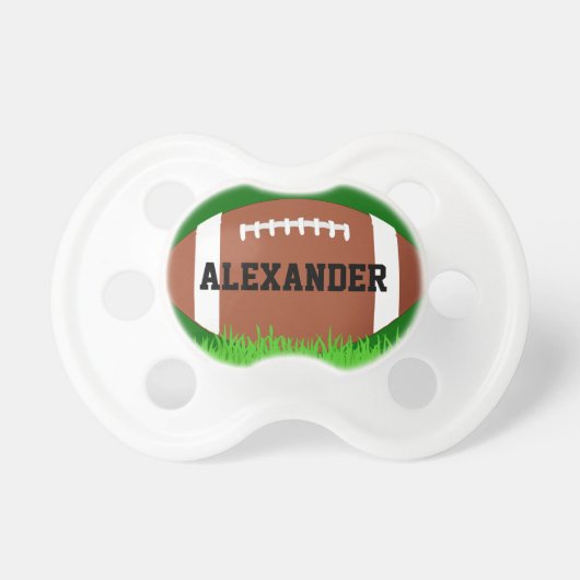 Football Field Junior Varsity Pacifier (Front)