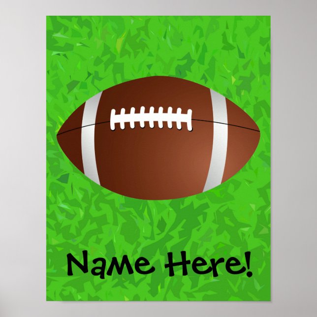 Football Field Junior Varsity Poster (Front)