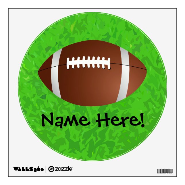 Football Field Junior Varsity Wall Decal (Front)