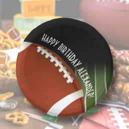 Football Field Personalized Paper Bowls