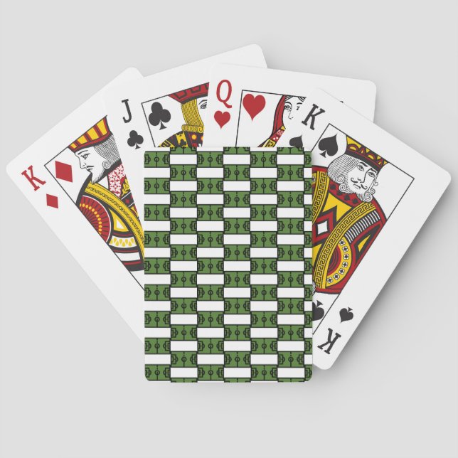 football-field poker cards (Back)