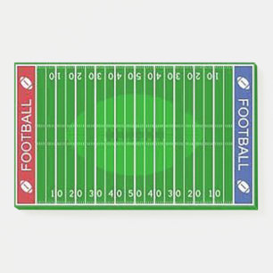“Football Field” Post-it Notes