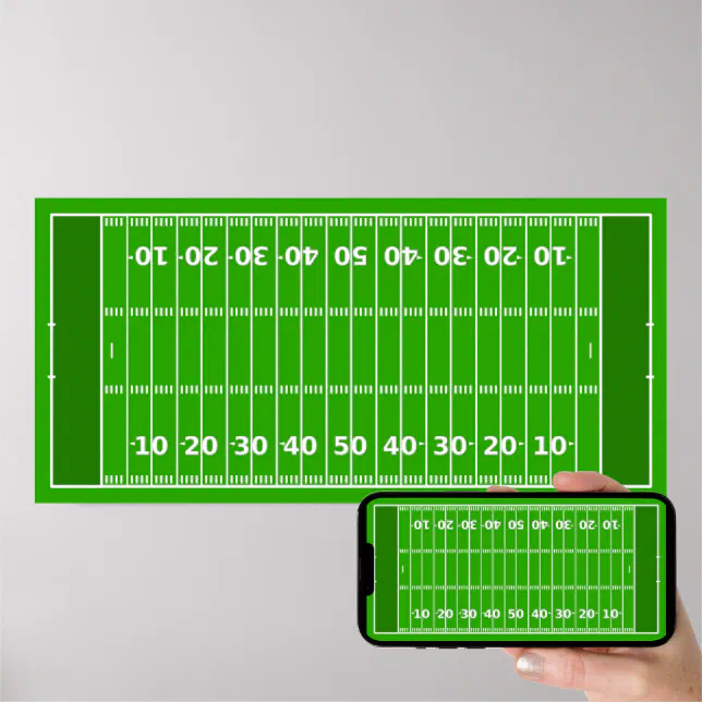 Football Field Poster (Downloadable)