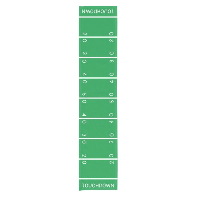 "Football Field" Short Table Runner (Front)