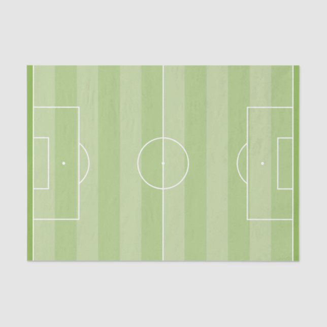 Football Field Tissue Paper (Front)