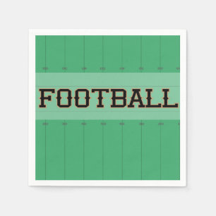 FOOTBALL Field Yardline Marker Napkins