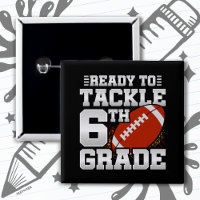 Football First Day 6th Grade Back To School