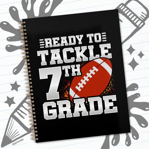 Football First Day 7th Grade Back To School Planner