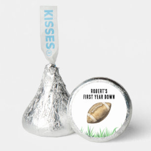 Football First Year Down Birthday Party Hershey®'s Kisses®