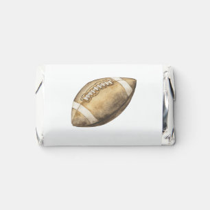 Football First Year Down Birthday Party Hershey's Miniatures