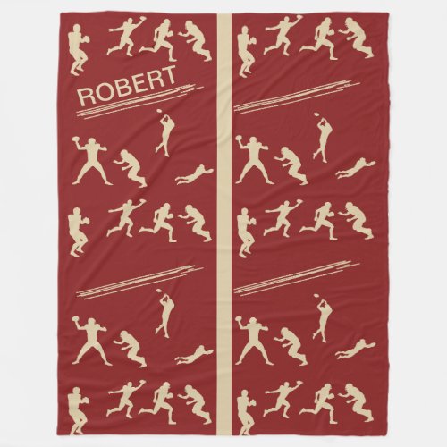 Football  fleece blanket