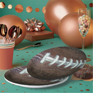 Football Footballs Sports Photography Paper Plates