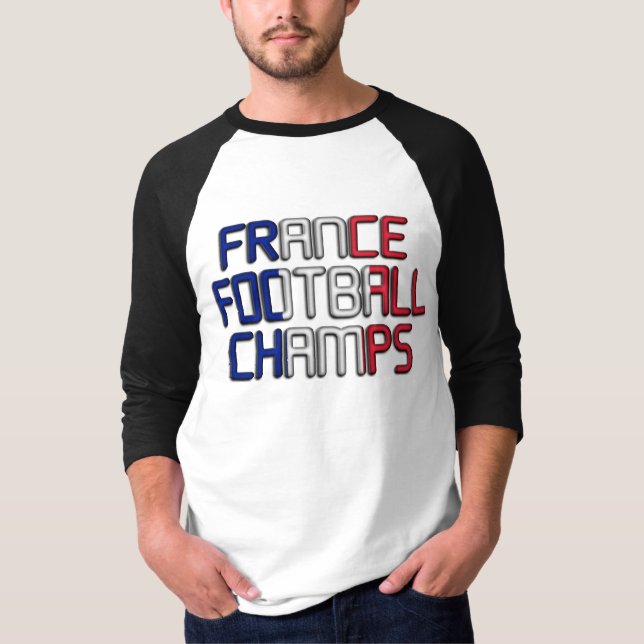 Football France: The World Cup Champions Tee (Front)