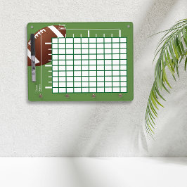 Football Game Board Party Scoreboard