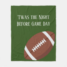 Football Game Day Blanket