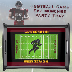 Football Game Day Funny Munchies Party Tray