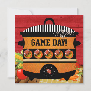 FOOTBALL GAME DAY Invitation