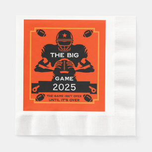 Football Game Fan TV Watch Party Napkins