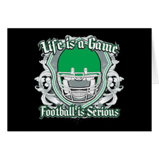 Football Game Green Cards